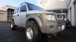 Lifted my Honda Element 6 on 31s