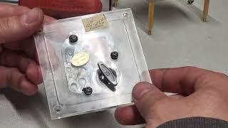 Fixing mechanical wind up vintage music box mechanism