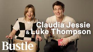 Bridgerton’s Claudia Jessie & Luke Thompson Test How Well They Know Each Other  Bustle