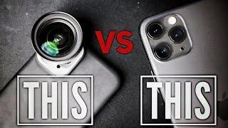 IPHONE 11 Pro Max Super Wide Angle VS Sandmarc Super Wide Angle  Are Smartphone Lenses Obsolete?