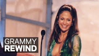 Jennifer Lopez & The Green Versace Dress Presents Best R&B Album At 2000 GRAMMYs  GRAMMY Rewind