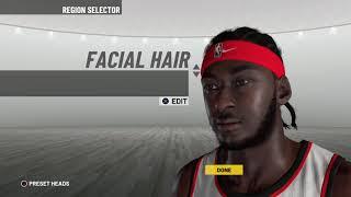 NBA 2K19 How to create Kwame Brown by MrGriptight