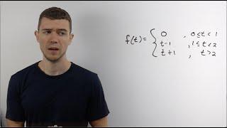 Laplace Transform of a Piecewise Function Unit Step Function