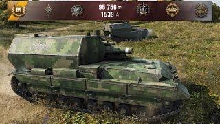 WoT Conqueror Gun Carriage  9.100+ DMG - Malinovka