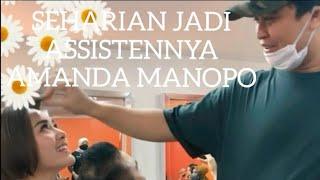 BANG BILLY SEHARIAN JADI ASSISTENNYA AMANDA MANOPO