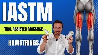 Hamstring IASTM with RockBlade Fascia Tool Like Graston or Gua Sha ‘Myofascial Release’