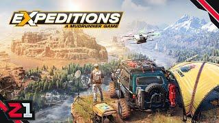 NEW Off Road Adventure  Expeditions A Mudrunner Game First Look