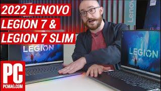 Hands On Lenovos 2022 Legion 7 & 7 Slim Gamers Rev Up the Ryzen and Core Chips