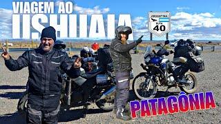 Ep_44 Viagem de Moto ao USHUAIA de TITAN 150 no Inverno a Baixo Custo Viagem de Moto Para ARGENTINA