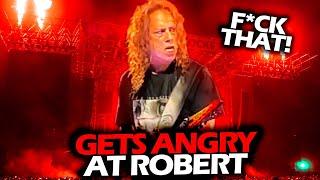 KIRK HAMMETT GETS ANGRY AT ROBERT TRUJILLO LIVE 2023 #METALLICA