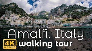 Amalfi Italy Walking Tour in 4K