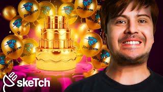 Don bestia en una Fiesta de cumpleaños Mr.Beast Parodia  enchufetv