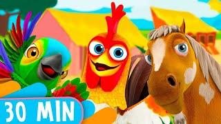 30 Minutes Bartolito and his Farm Friends - Kids Songs & Nursery Rhymes