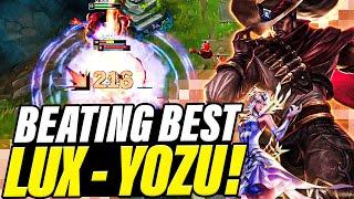 Beating the BEST LUX in the world Yozu I am the BEST Yasuo NA