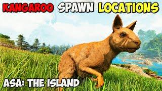 ASA BEST Procoptodon Spawn LOCATIONS  ARK Survival Ascended The Island