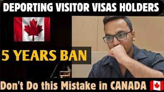 NO ENTRY FOR VISITOR VISA HOLDERS INTO CANADA  #canada #india #pr #visa #punjab #visitorvisa