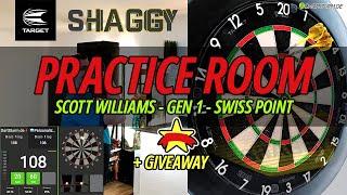  Scott Williams GEN 1  Giveaway & Gameplay  Darts Practice Room  Scolia Florian vs Bot ️