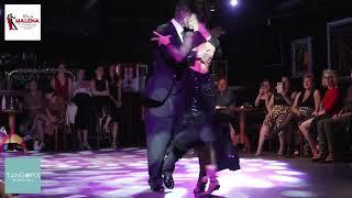 MILONGA MALENA 24 GENEVA - Julián Sanchez & Bruna Estellita dance Tango Bardo - No Mientas