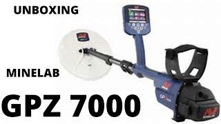 MINELAB  unboxing the gpz 7000