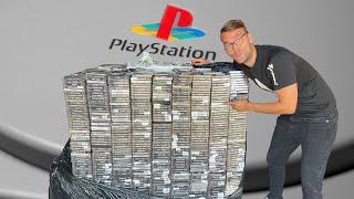 3000 PS1 Spiele gekauft Unglaubliche Funde auf der Palette