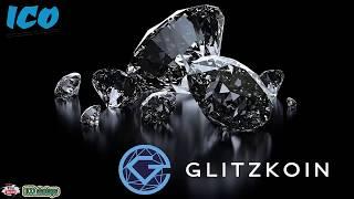 Glitzkoin ICO обзор компании Blockchain платформа для торговли алмазами и драгоценными камнями