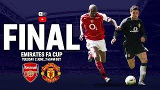 Arsenal 0-0 Manchester United 5-4 on pens  Full Match  2005 Final  FA Cup 200405