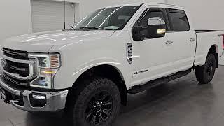 2022 FORD F350 KING RANCH ULTIMATE TREMOR STAR WHITE 4K WALKAROUND 14816Z