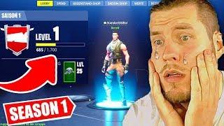 ich SPIELE FORTNITE SEASON 1 erster Sieg