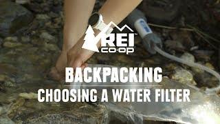 How to Choose a Backpacking Water Filter  REI