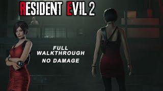 Resident Evil 2 Remake Ada Wong Full Walkthrough No Damage