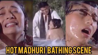 hot madhuri dixit bouncing boob bathing scene latest madhuri dixit hot edits