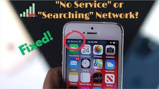 Real Fix No Service or Searching on your iPhone 5s5c5