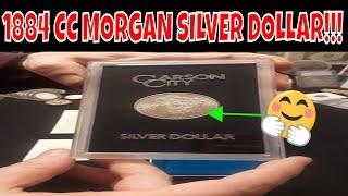 An Amazing 1884 CC Carson City Morgan Silver Dollar 1.1 Mil Minted.