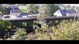 Fichtelbergbahn Neudorf-Sehmatal - Erzgebirge Privatvideo