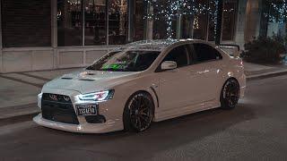 ISSAEVO Erics Lowered Wicked White Evo X GSR 4k