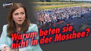 Islamische Machtdemonstration  Birgit Kelle bei Stimmt Der Nachrichten-Talk