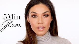 The Easiest Glam Makeup Look Ever  5 Min Smokey Eye  Eman