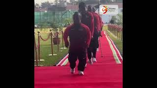 President Ruto flags off the National Olympics Games Team State House Nairobi