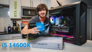 Building a BEAST PC feat. i5 14600K + RTX 4080 w Benchmarks and Price Breakdown