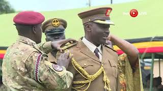 Full Coverage Special Forces Command SFC Soldiers given new ranks at colorful ceremony. Bravo