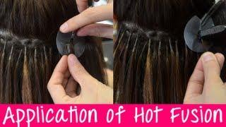 Keratin Hot Fusion Hair Extensions - Application & Information  Instant Beauty 