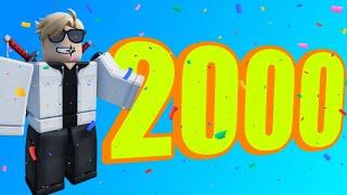 HITTING 2000 SUBSCRIBERS LIVE 