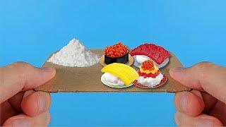 EDIBLE MICRO SUSHI FROM JAPANESE POWDER