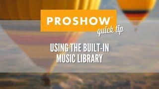 Using the Music Library