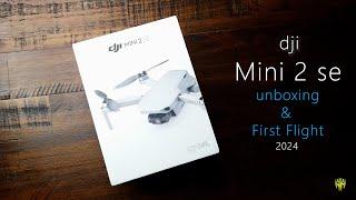 DJI Mini 2 se Unboxing  Beginners Guide First Flight