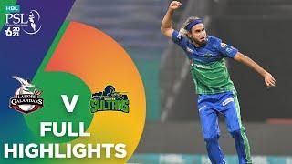 Full Highlights  Lahore Qalandars vs Multan Sultans  Match 28  HBL PSL 6  MG2T