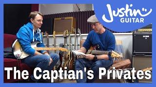 The Captains Privates Lesson #1 Lees private guitar lessons with Justin