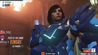 POTG This is what 2000+ hours on Pharah looks like in Overwatch 2 - YZNSA PHARAH GAMEPLAY