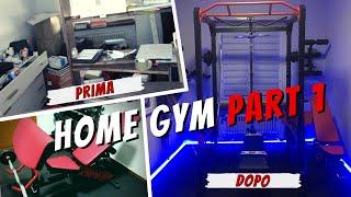 TRASFORMO UN DEPOSITO NELLA MIA HOME GYM  PART 1