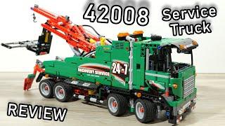 LEGO 42008 Review  LEGO Service Truck  Review 42008 LEGO Technic 2013  LEGO Tow Truck